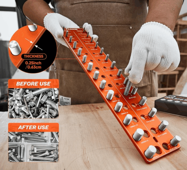 🛠️Nut and Bolt Thread Checker