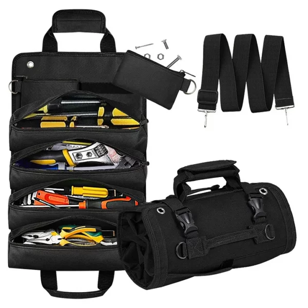 Hardware Tool Roll Storage Bag - Image 3