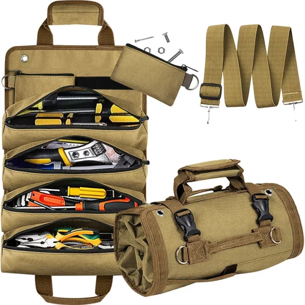 Hardware Tool Roll Storage Bag - Image 4