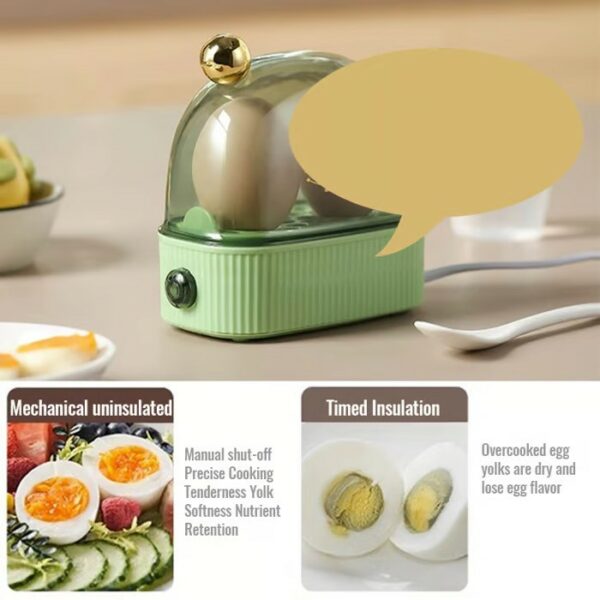 Automatic Power Off Rapid Egg Cooker - Image 4