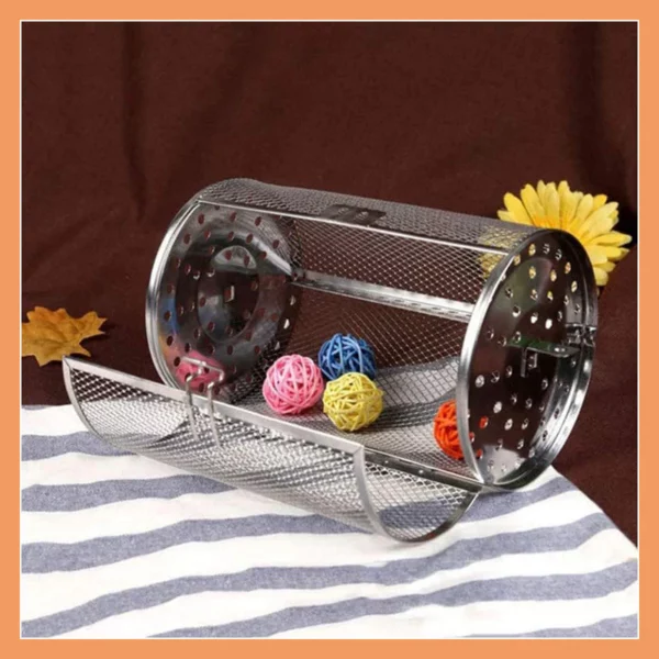 Stainless Steel Rotating Grill - Image 5