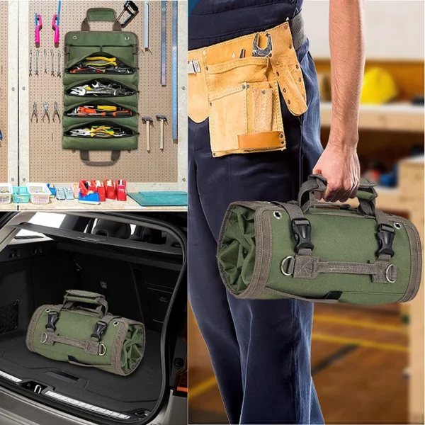 Hardware Tool Roll Storage Bag - Image 5