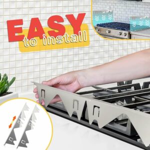 Retractable Stainless Steel Stove Gap Covers